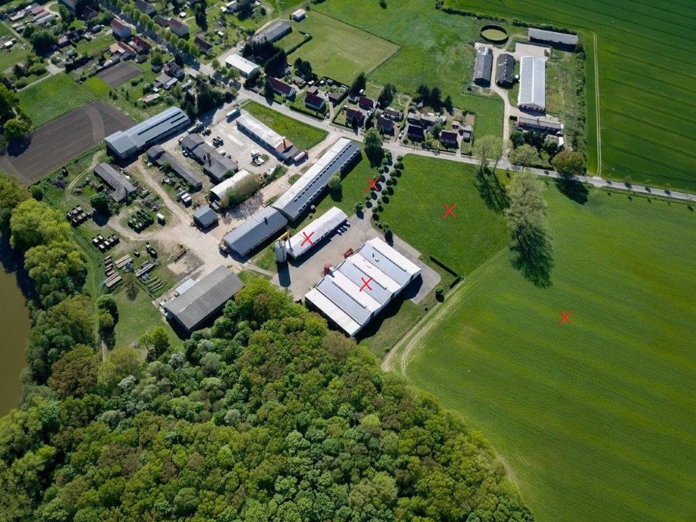 Lager-/Produktionshallen mit Ausstellungs-/Verwaltungsgebäude sowie landw. Flächen auf ca. 46.000 m² – Waren (Müritz) / Alt Falkenhagen – Vorschaubild 13