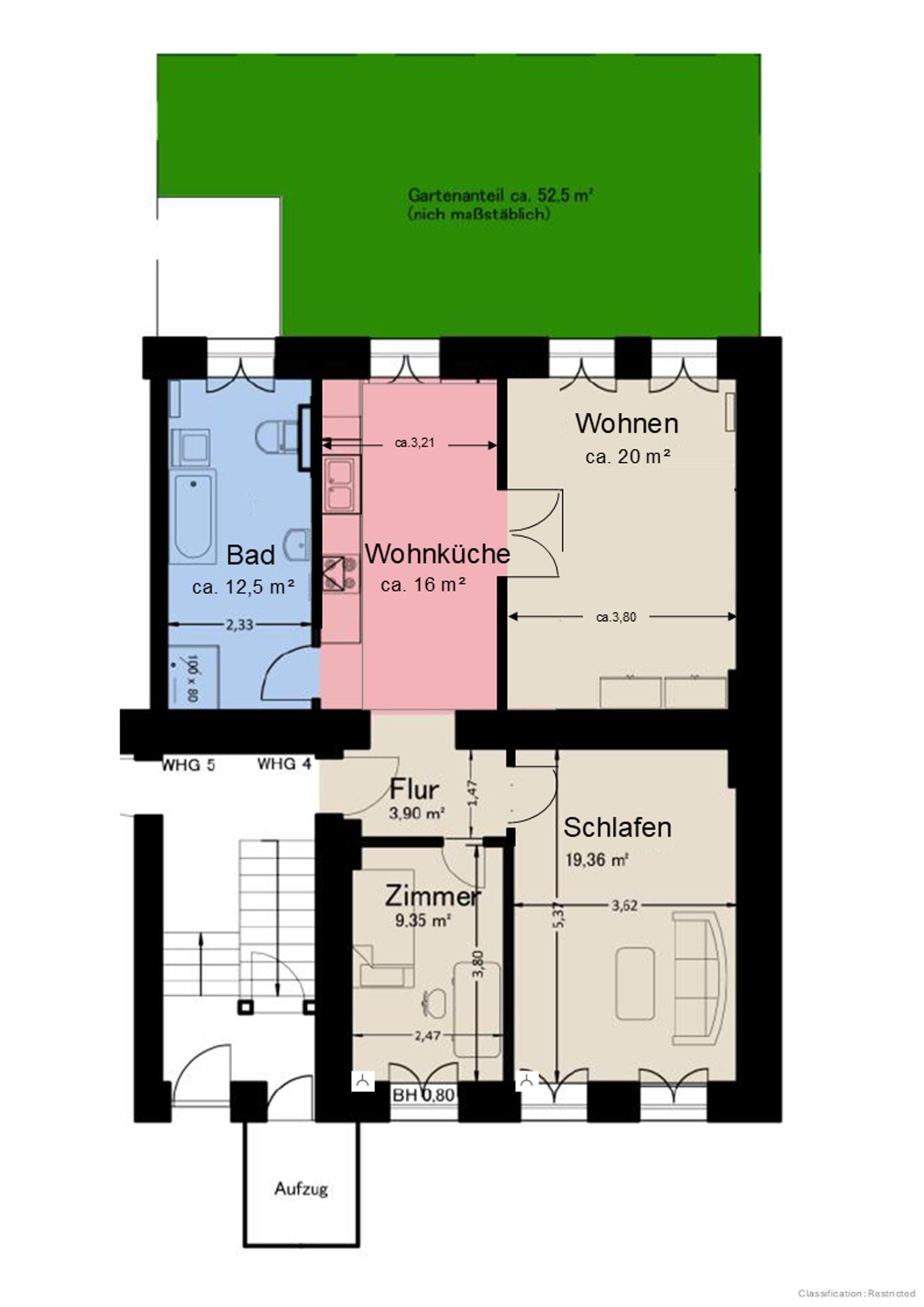 3 Zimmer modernisiertes Gründerzeithaus – Berlin – Vorschaubild 10