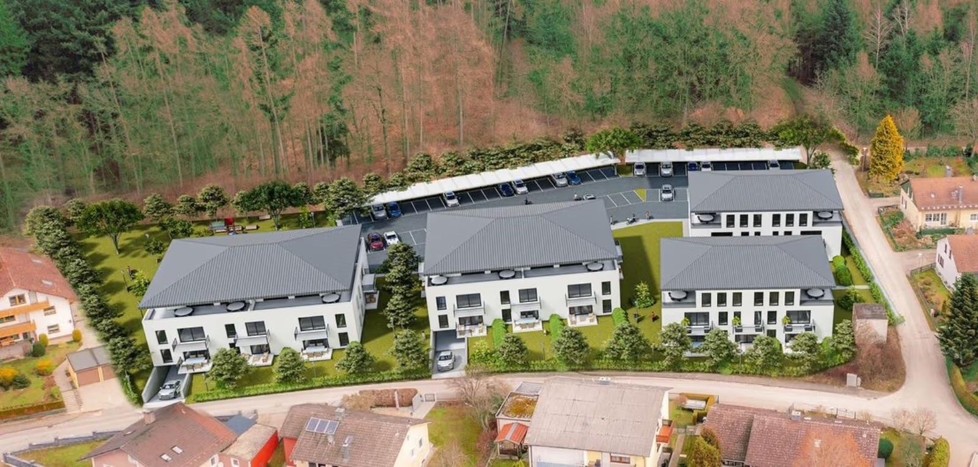 Ideal für Paare 50+ - 2-Zi Wohnung m. Garten - KFW 40 NH – Bad Griesbach im Rottal – Vorschaubild 8