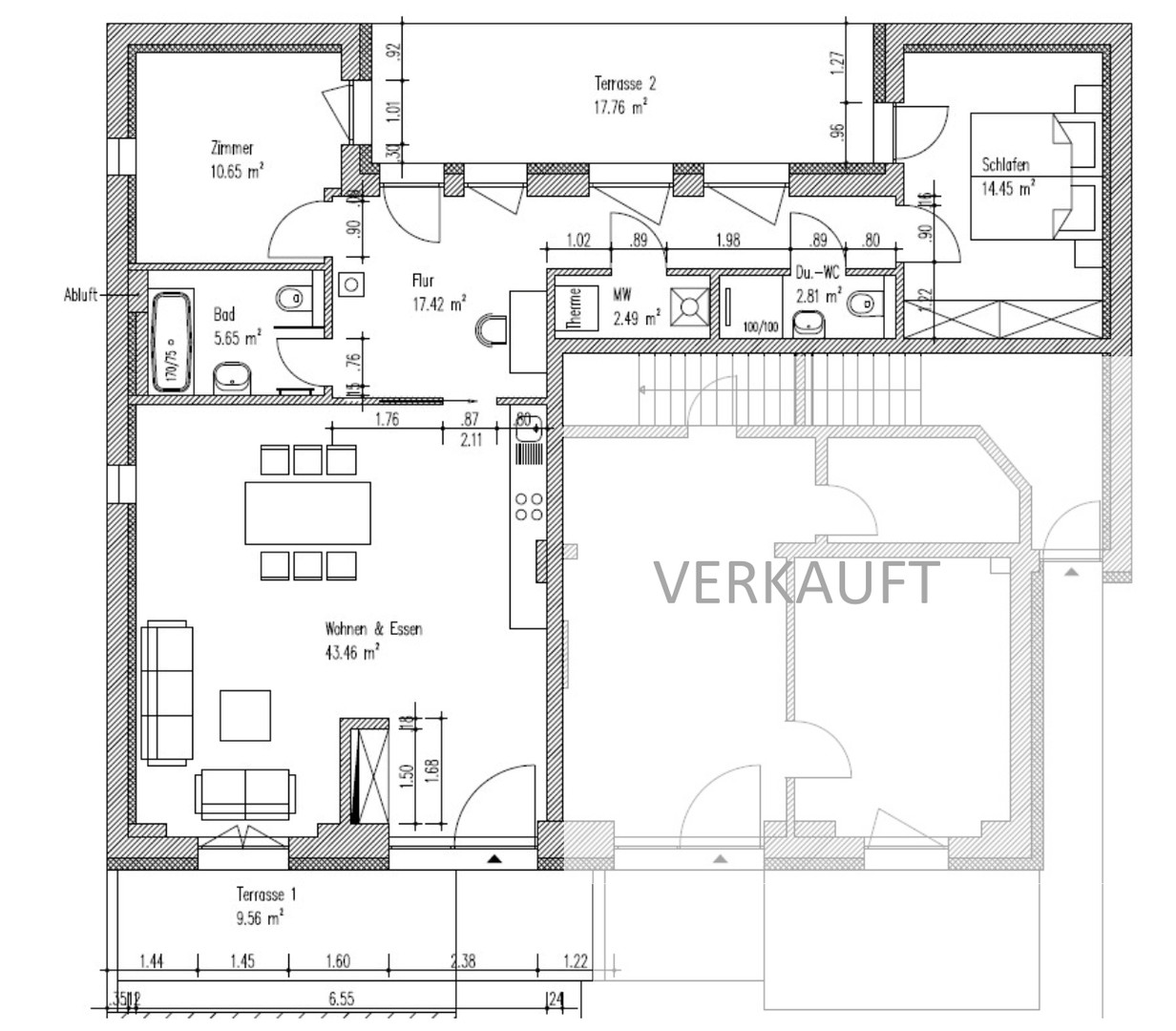 Urban wohnen mit Gartenflair – großzügige 3,5 Zimmer in Eilbek mit eigenem Parkplatz – Hamburg – Vorschaubild 22