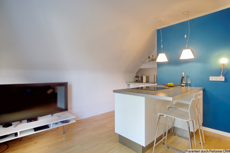 Extremely appealing, modern, furnished one-bedroom apartment with internet access in the Grafenberg area of Düsseldorf, near the Metro wholesaler – Düsseldorf – Vorschaubild 4