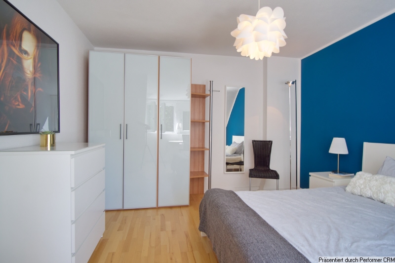 Extremely appealing, modern, furnished one-bedroom apartment with internet access in the Grafenberg area of Düsseldorf, near the Metro wholesaler – Düsseldorf – Vorschaubild 6