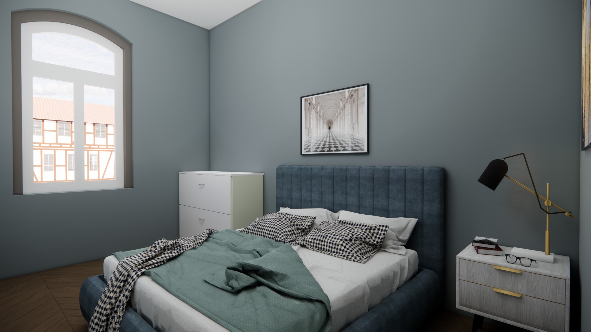 Großzügiges Single Apartment im Quartier Frauentor – Mühlhausen – Vorschaubild 4