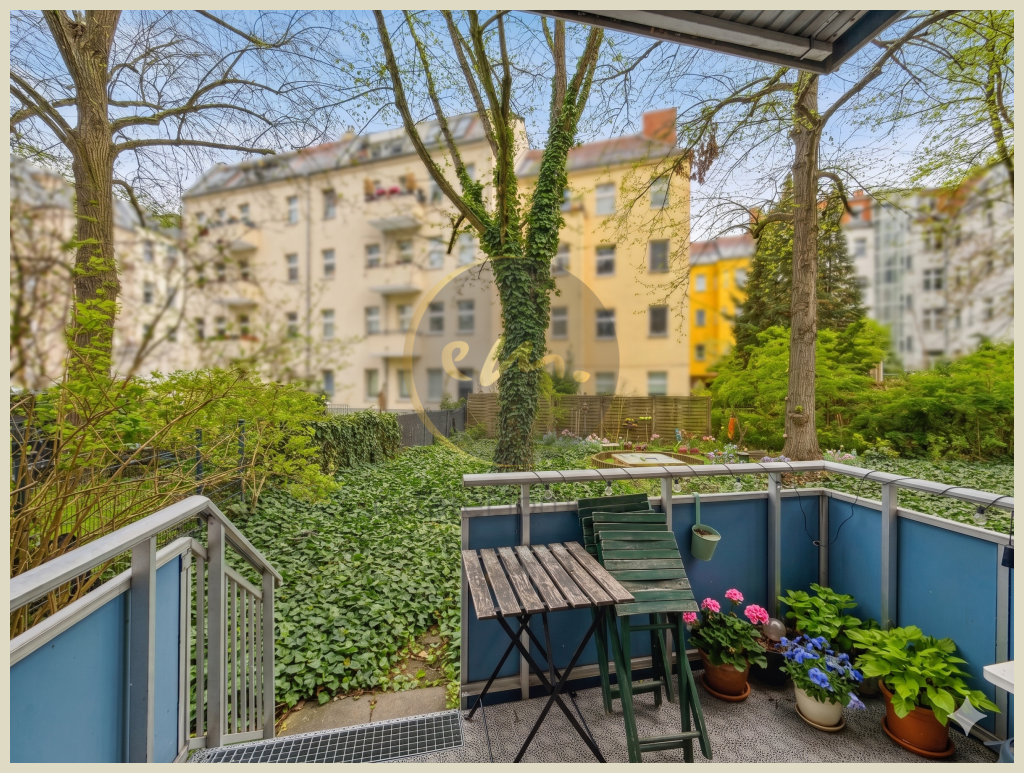 Tolle Hochparterrewohnung mit Terrasse und Gartenanteil im ruhigen und geschlossenen Innenhof – Berlin – Vorschaubild 5