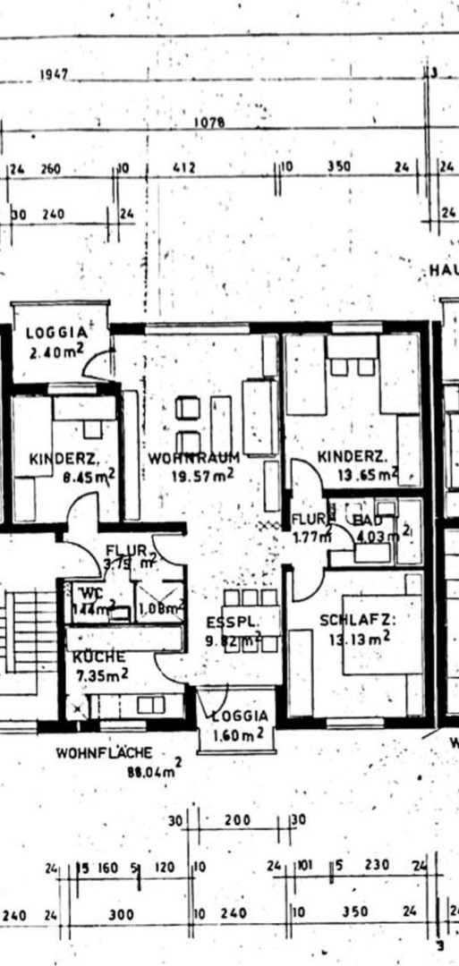Vollmöblierte 4-Zimmer-Wohnung mit zwei Balkonen und Gäste WC – Hannover – Vorschaubild 33