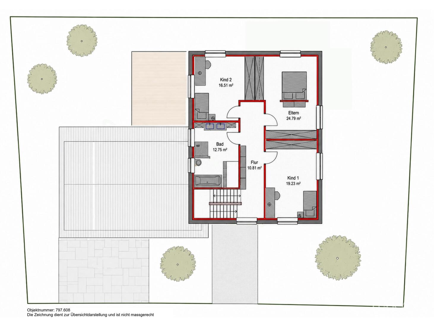 Exklusives Niedrigenergiehaus mit Traumgarten und stilvollen Wohnambiente! – Weißenhorn – Vorschaubild 31