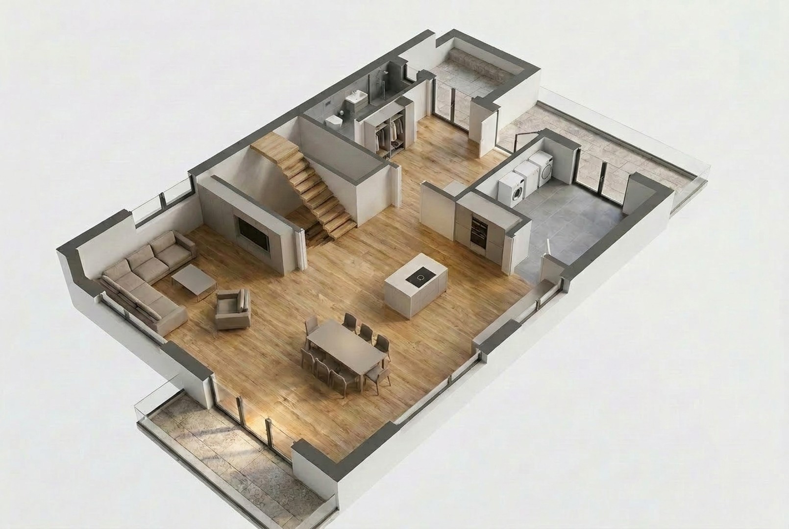 Architektenhaus am Waldrand - Neubau 2022, PV & Smart Home, Einliegerwohnung – Springe – Vorschaubild 21