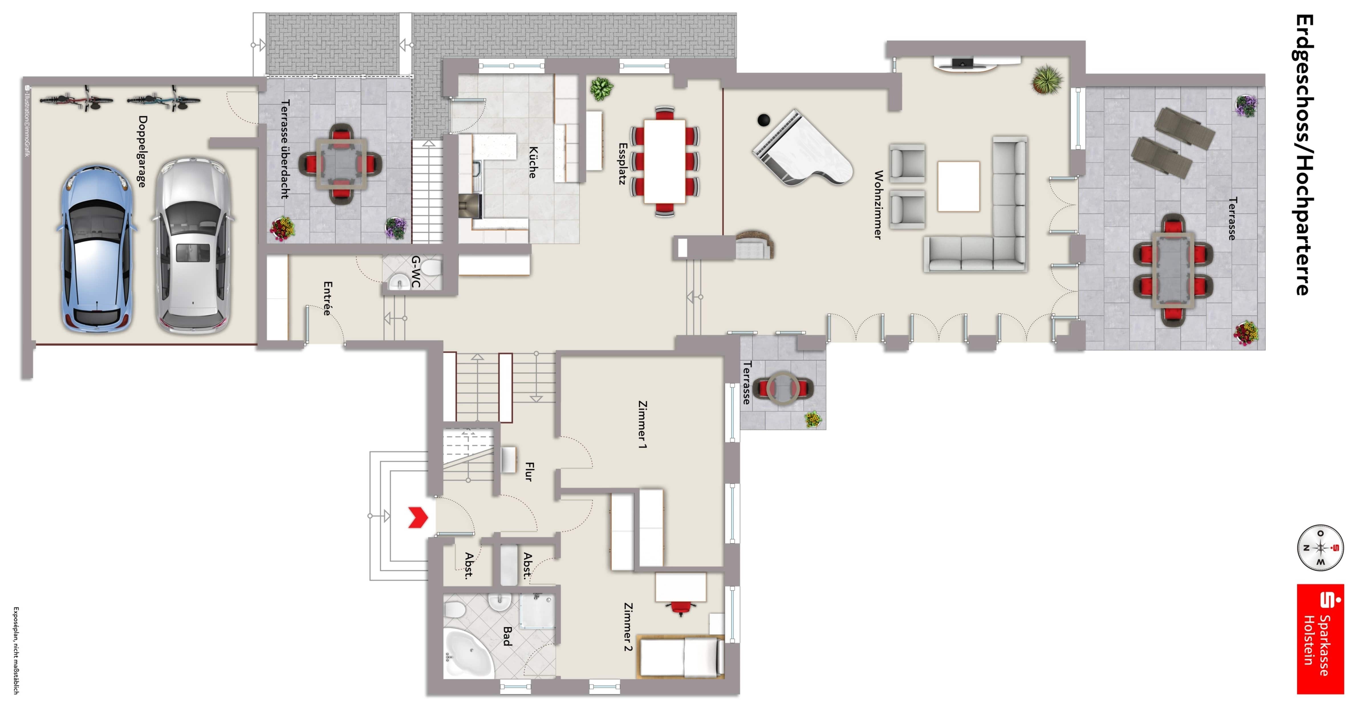 Traumvilla + Grundstück m. Baugenehmig. – Hamburg – Vorschaubild 31