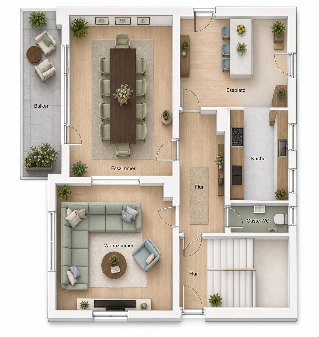EFH mit unverbaubarem Weitblick & Garten mit 2000qm in Kleinostheim – Kleinostheim – Vorschaubild 19