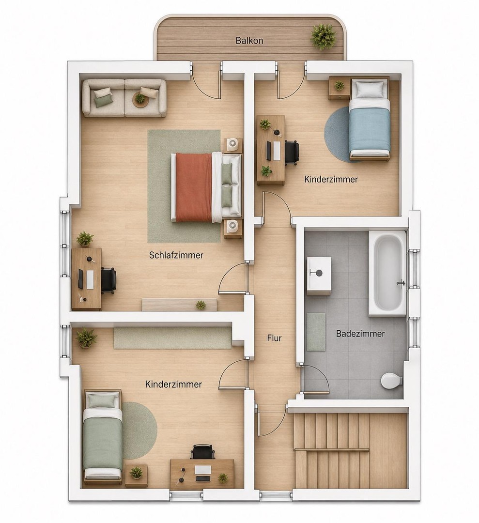 EFH mit unverbaubarem Weitblick & Garten mit 2000qm in Kleinostheim – Kleinostheim – Vorschaubild 20