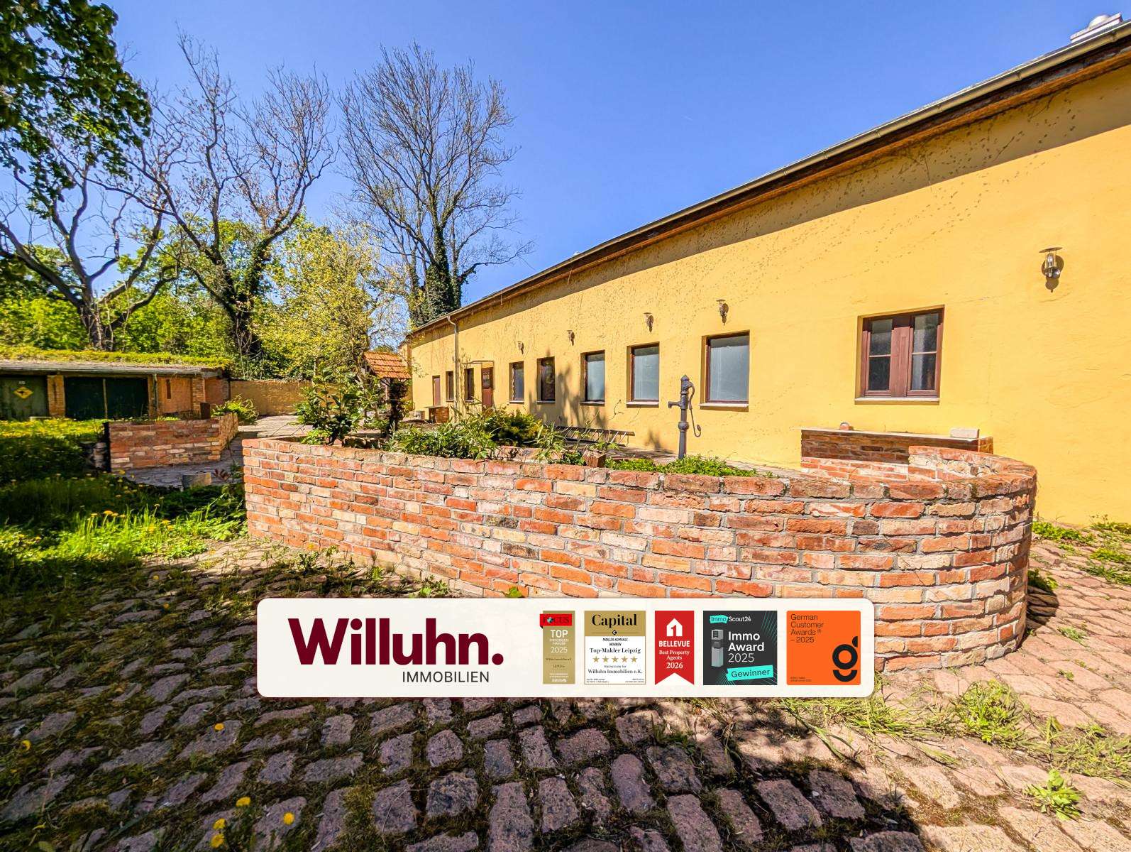 Im Herzen von Halle: Großzügiges Gebäudeensemble für individuelle Wohnkonzepte mit Seltenheitswert