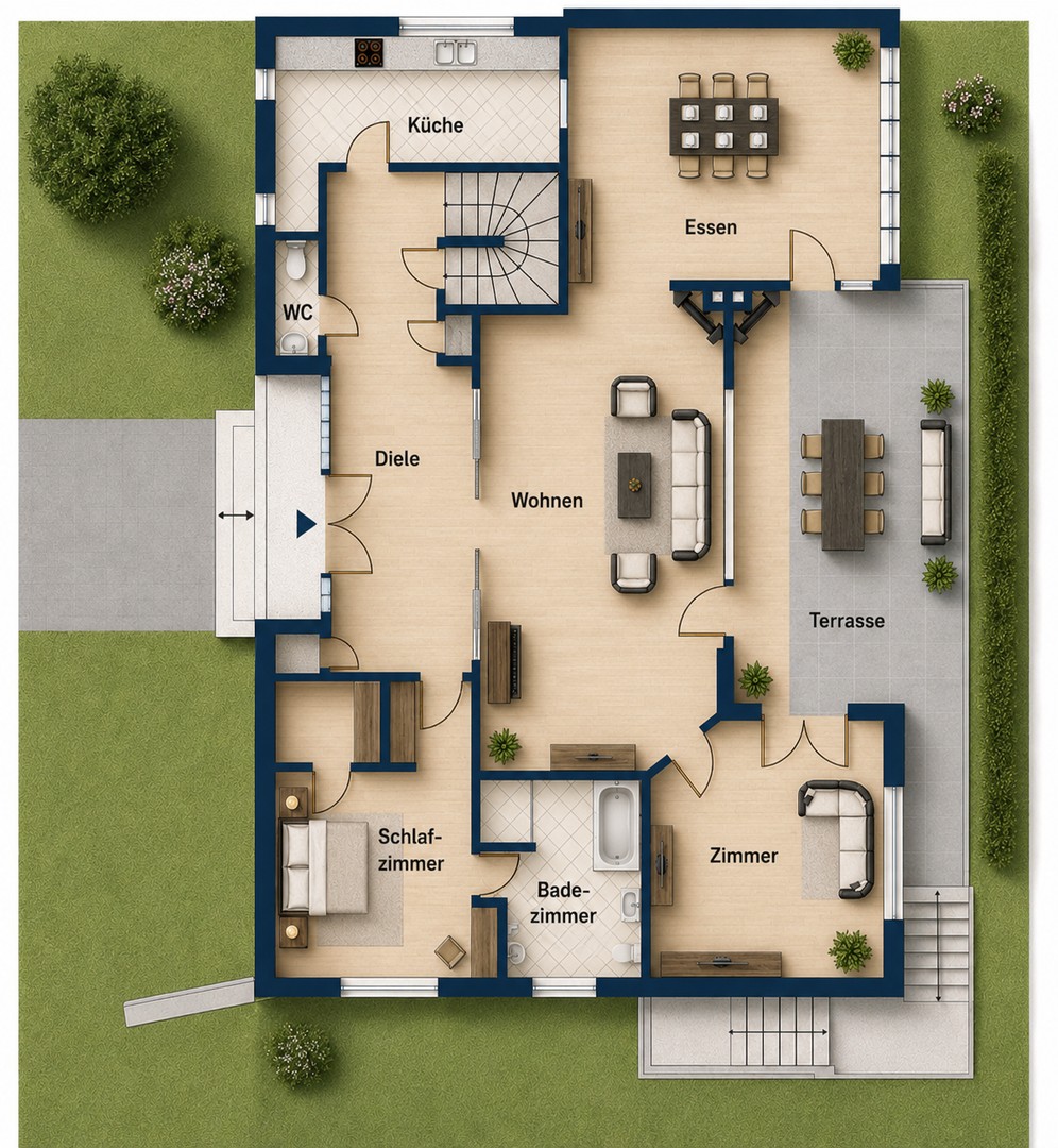 Einfamilienhaus in Top-Lage in Karlsruhe-Durlach am Geigersberg – Karlsruhe – Vorschaubild 19
