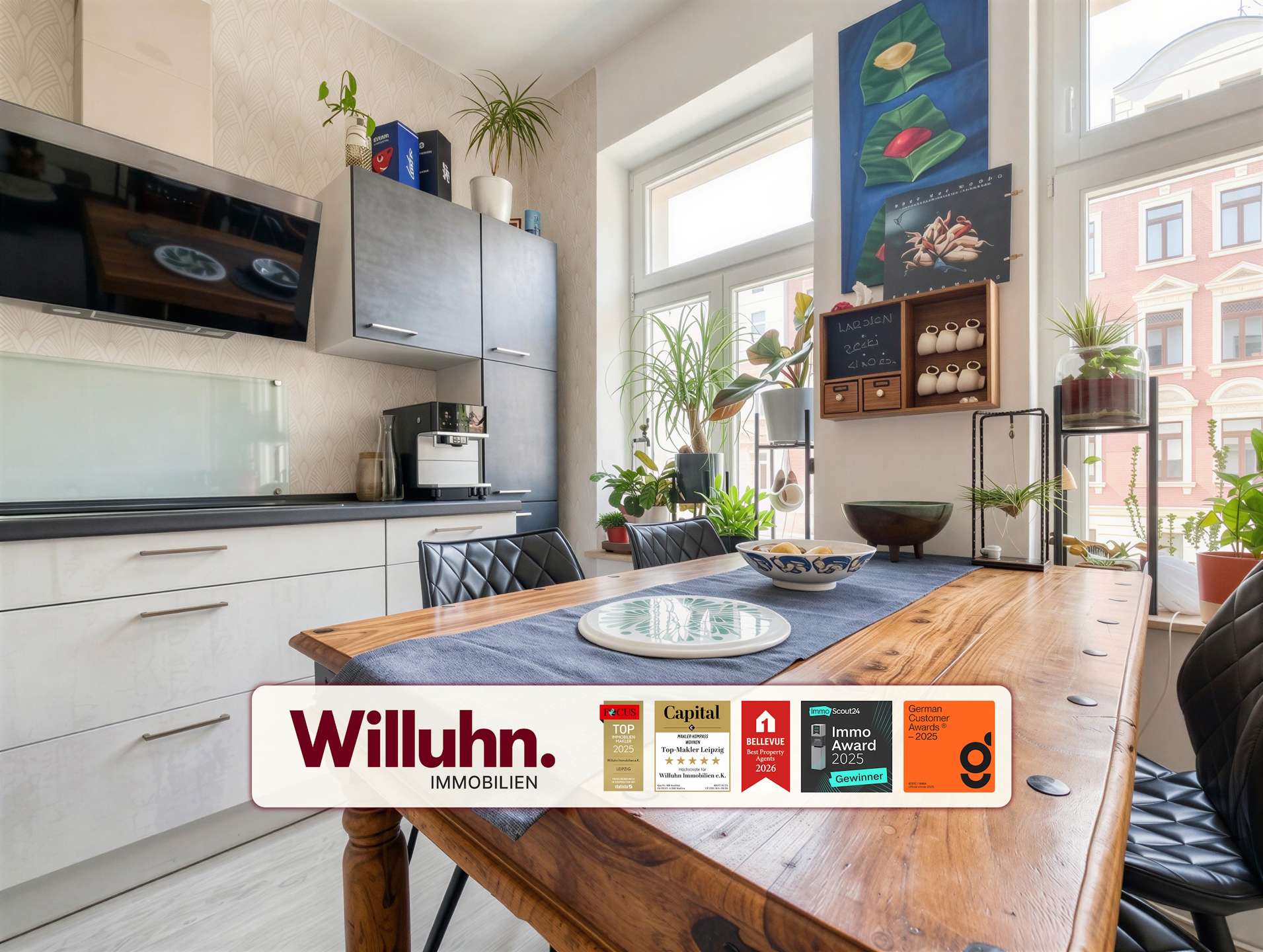 Freiwerdend I Balkon I Parkett I Einbauküche I Wannenbad – Leipzig – Bild 1 von 17