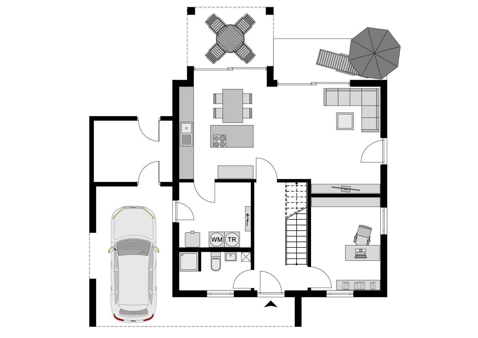 Stadthaus mit Carport: Stilvolles Wohnen und individuelle Gestaltung – Zeuthen – Vorschaubild 2