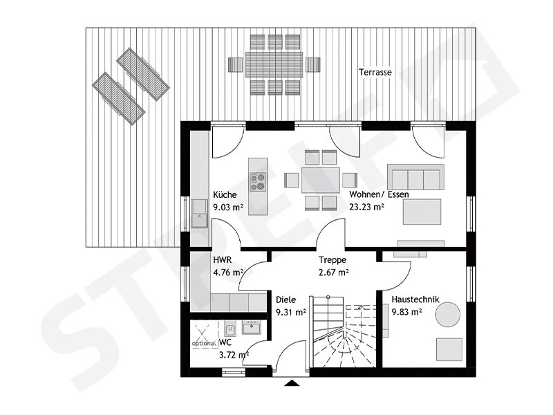 Platzwunder pur: Dein STREIF Haus für smartes, modernes Wohnen. – Sebnitz – Vorschaubild 3