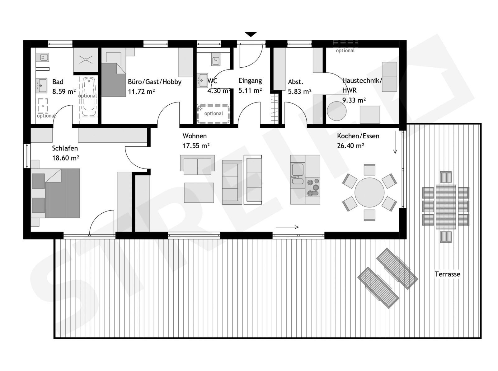Individueller Bungalow auf Ihre Bedürfnisse angepasst – Schiltach – Vorschaubild 2