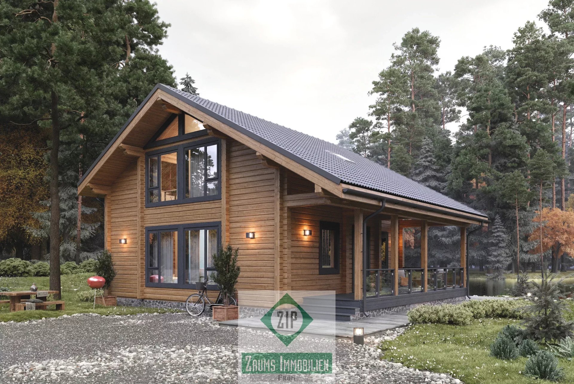 Wood Prefab Housing "Cambridge"