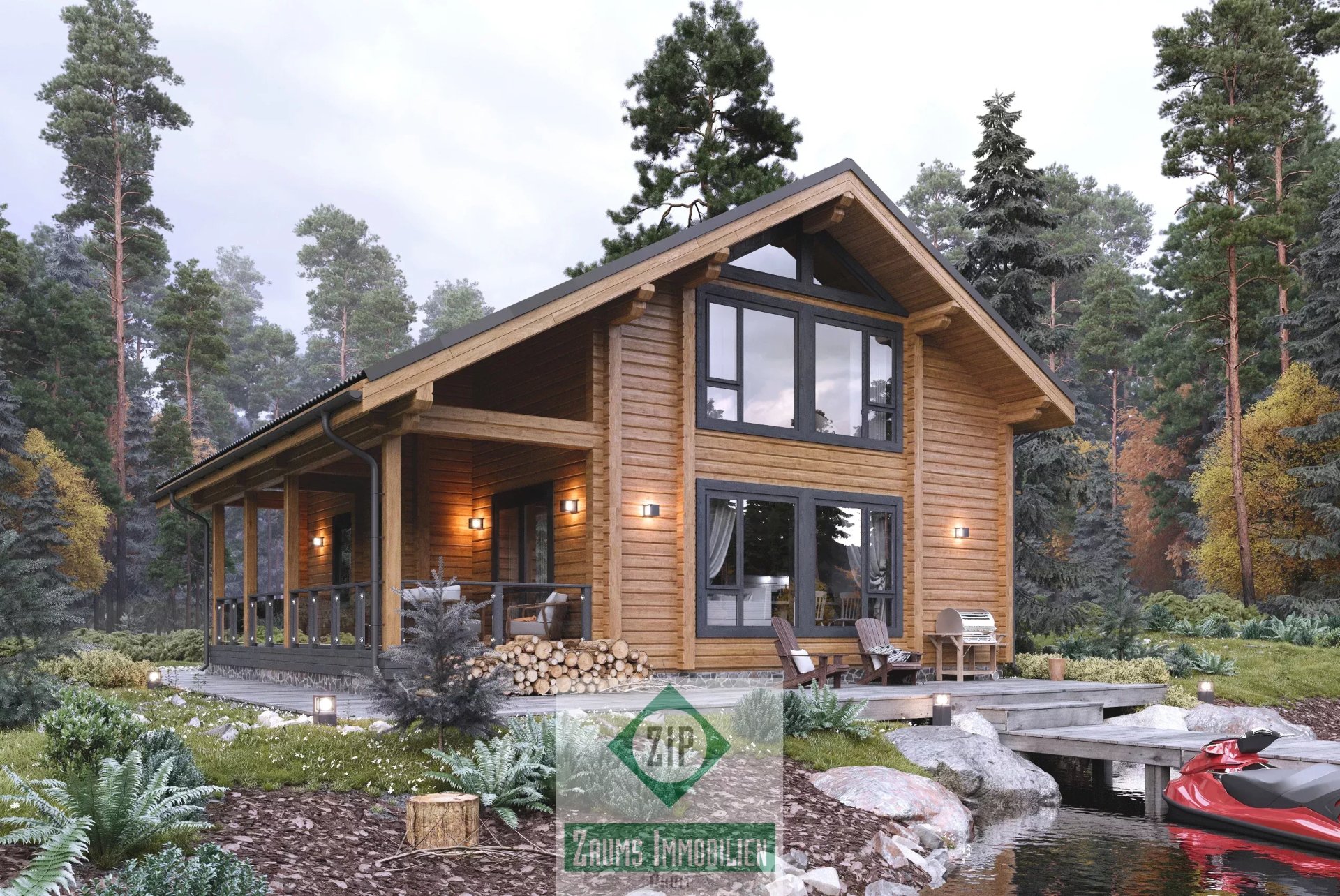 Wood Prefab Housing "Cambridge" – Prüm – Vorschaubild 3