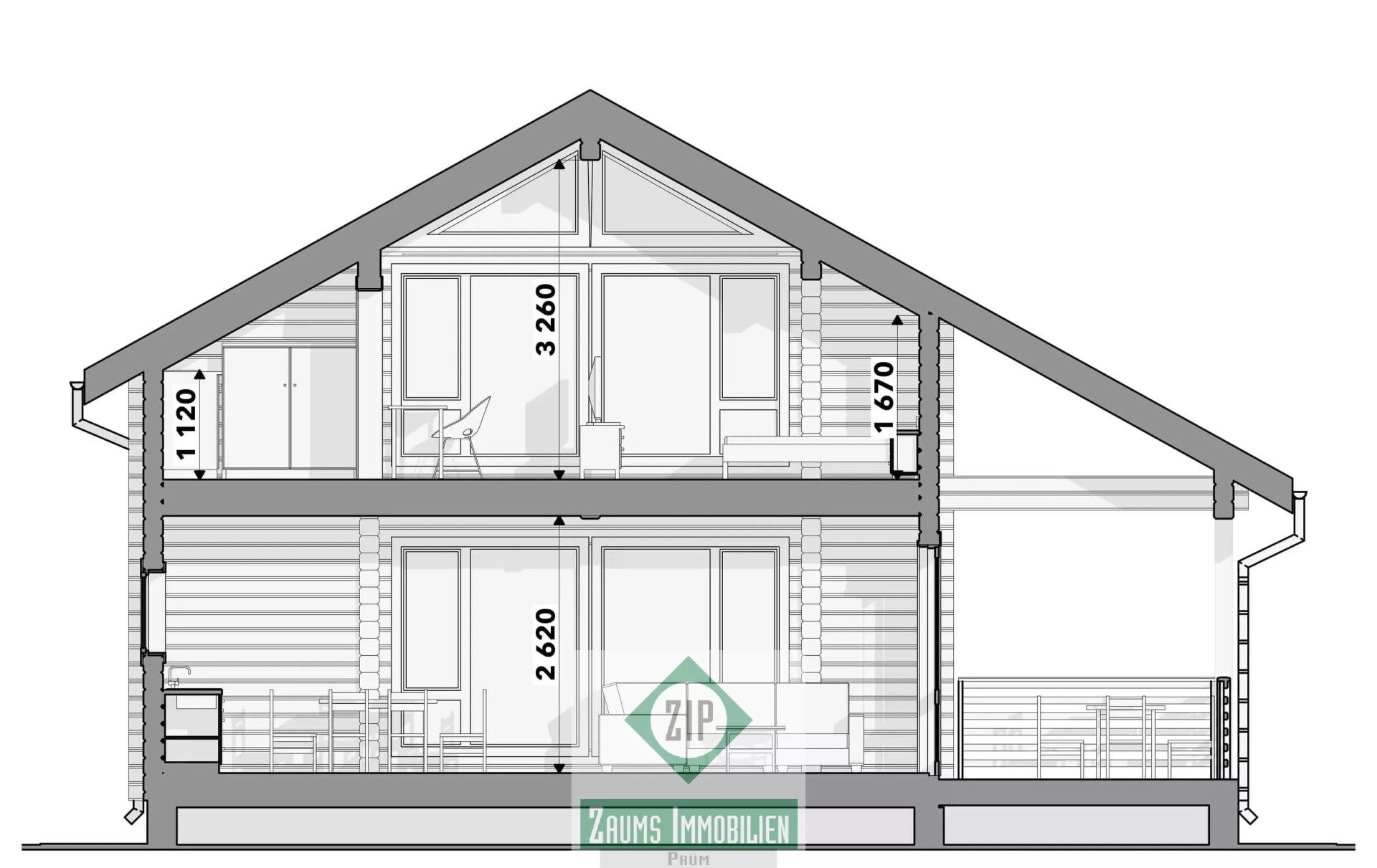 Wood Prefab Housing "Cambridge" – Prüm – Vorschaubild 7