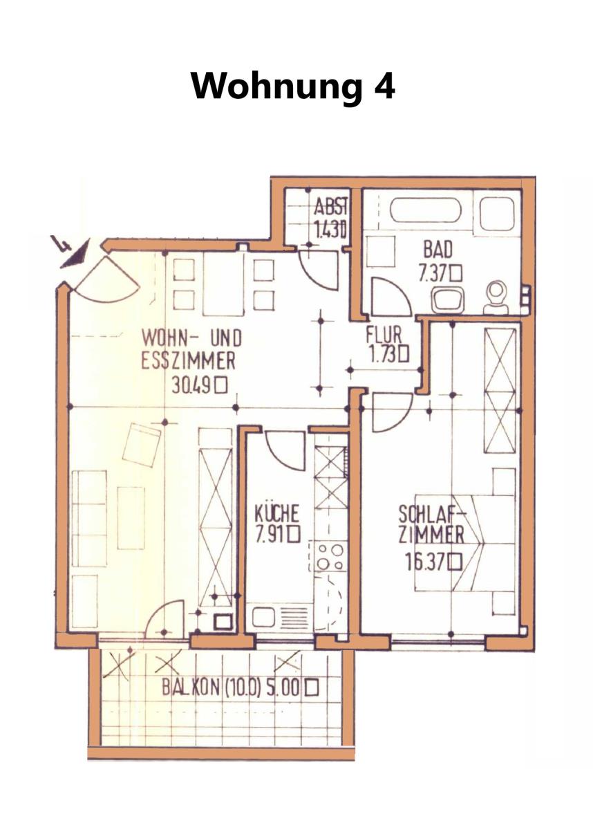 Schöne Wohnung mit Weitblick schöner Lage von Trier-Ruwer – Trier – Vorschaubild 2