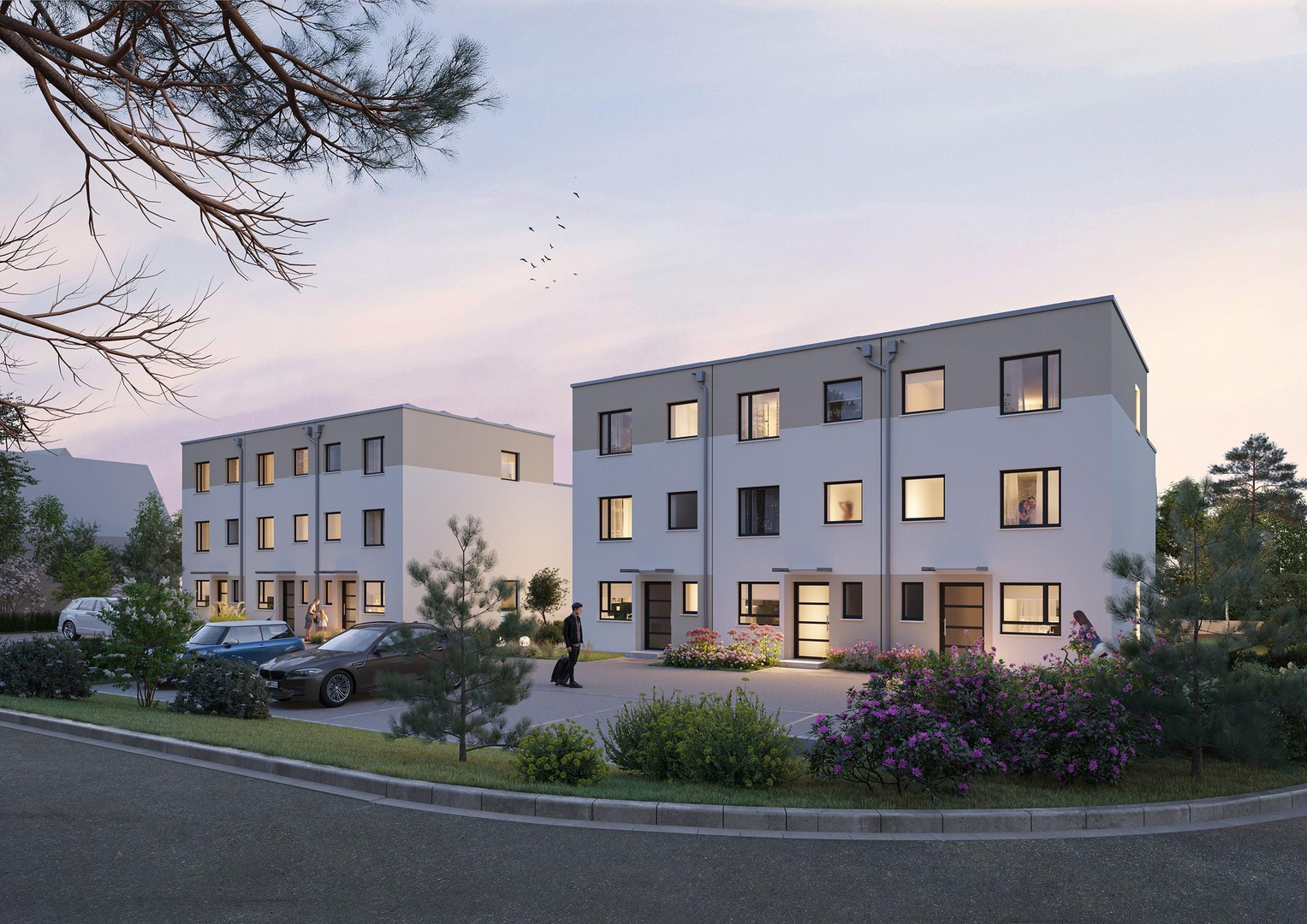 Neubau KfW-40-QNG Reihenendhaus in Dormagen – Garten & Keller – Dormagen – Bild 1 von 3