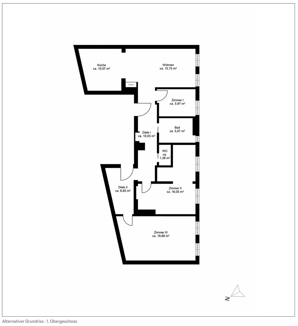 Prachtjuwel! Seltene Gelegenheit für einen Altbau in Top-Lage von Maxvorstadt – München – Vorschaubild 21