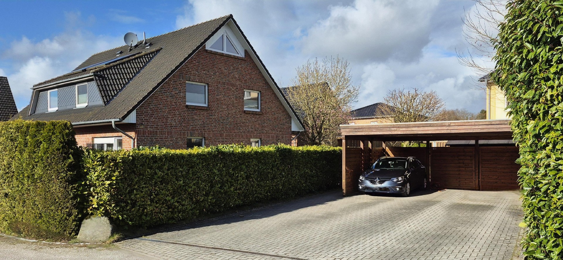 VON PRIVAT ! Doppelhaus zu verkaufen – Zwei moderne Doppelhaushälften à 110 m² – Apensen – Bild 1 von 16