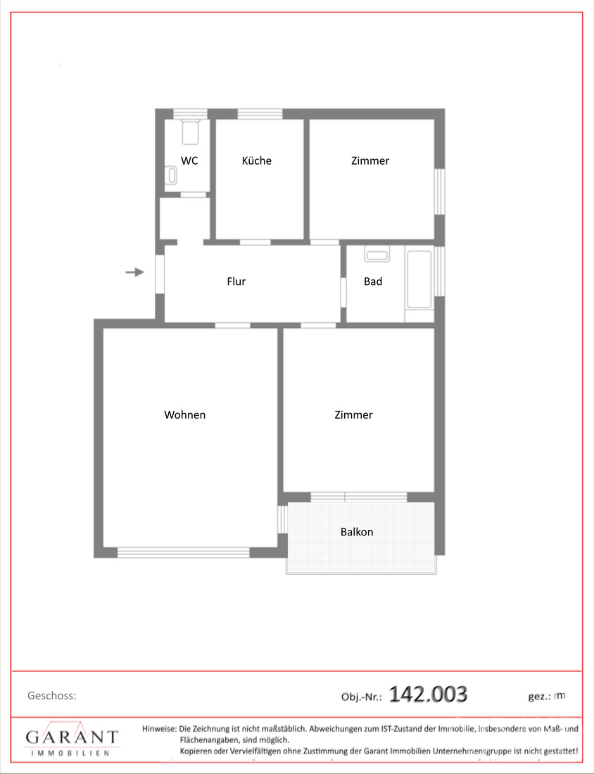 Schöne 3 Zi.-Whg. mit Südbalkon und TG-Stellplatz in Stuttgart-Riedenberg – Stuttgart – Vorschaubild 22