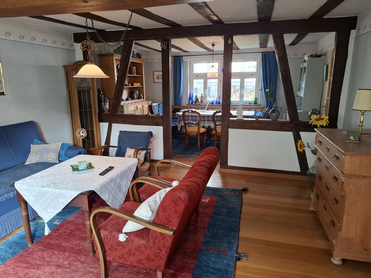 Möbliertes Fachwerk-Ferienhaus + 1 Wohng. + 1APP. – Goddert – Vorschaubild 21