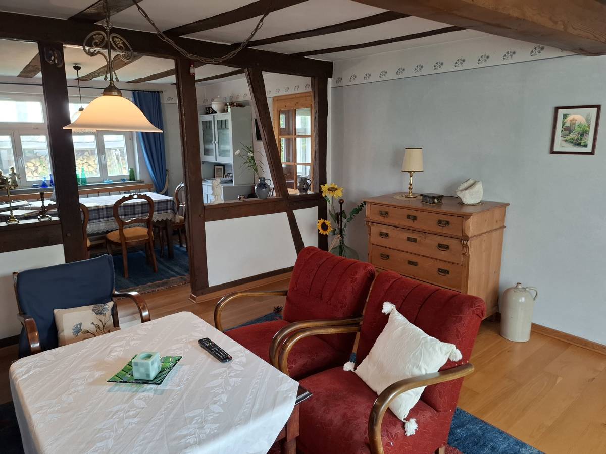 Möbliertes Fachwerk-Ferienhaus + 1 Wohng. + 1APP. – Goddert – Vorschaubild 22
