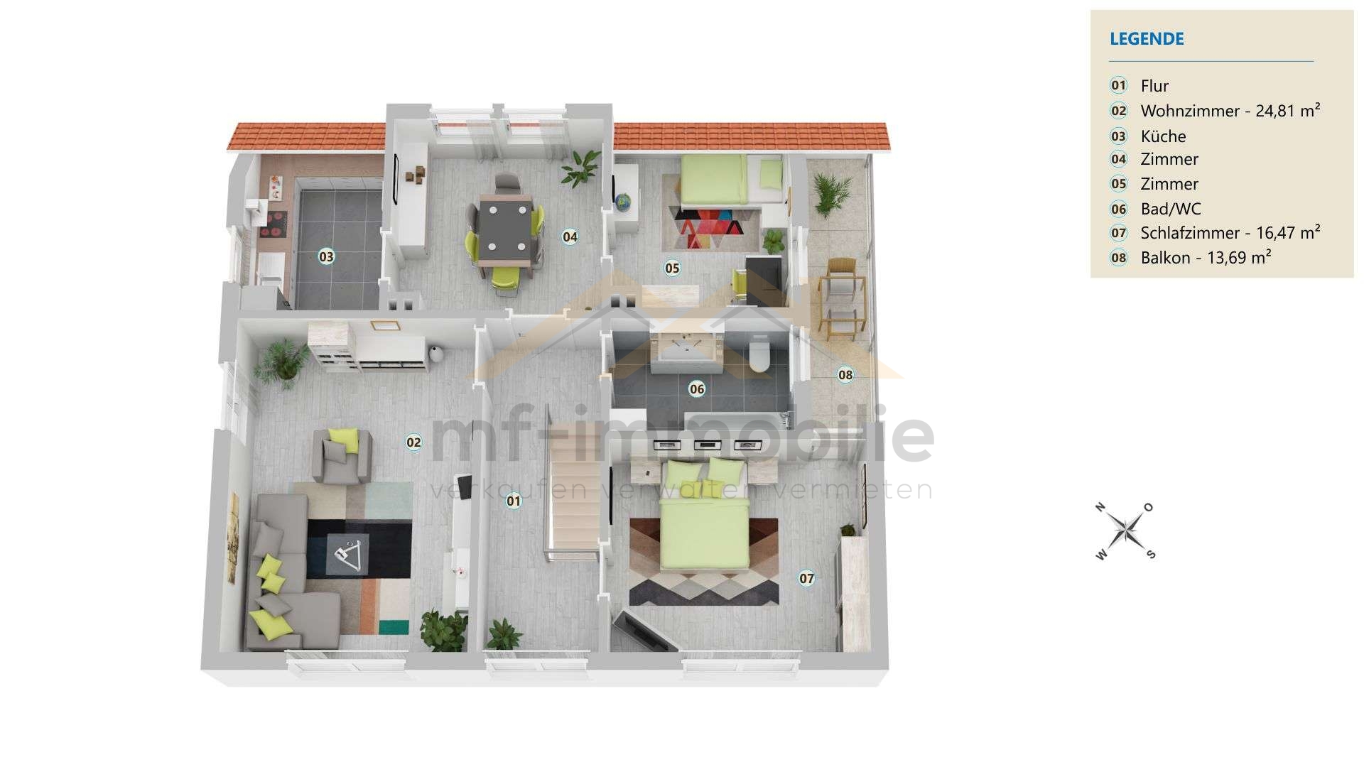 1-2 Familienhaus in ruhiger Lage 182 m2 in Grasleben, Mietkauf möglich – Grasleben – Vorschaubild 3