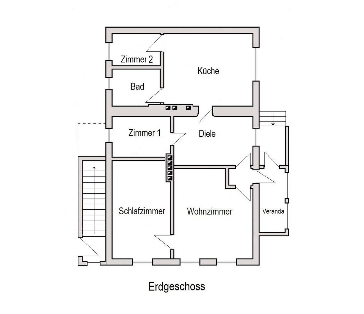 Zweifamilienhaus mit Garten in Berlin – Berlin Mahlsdorf – Vorschaubild 19