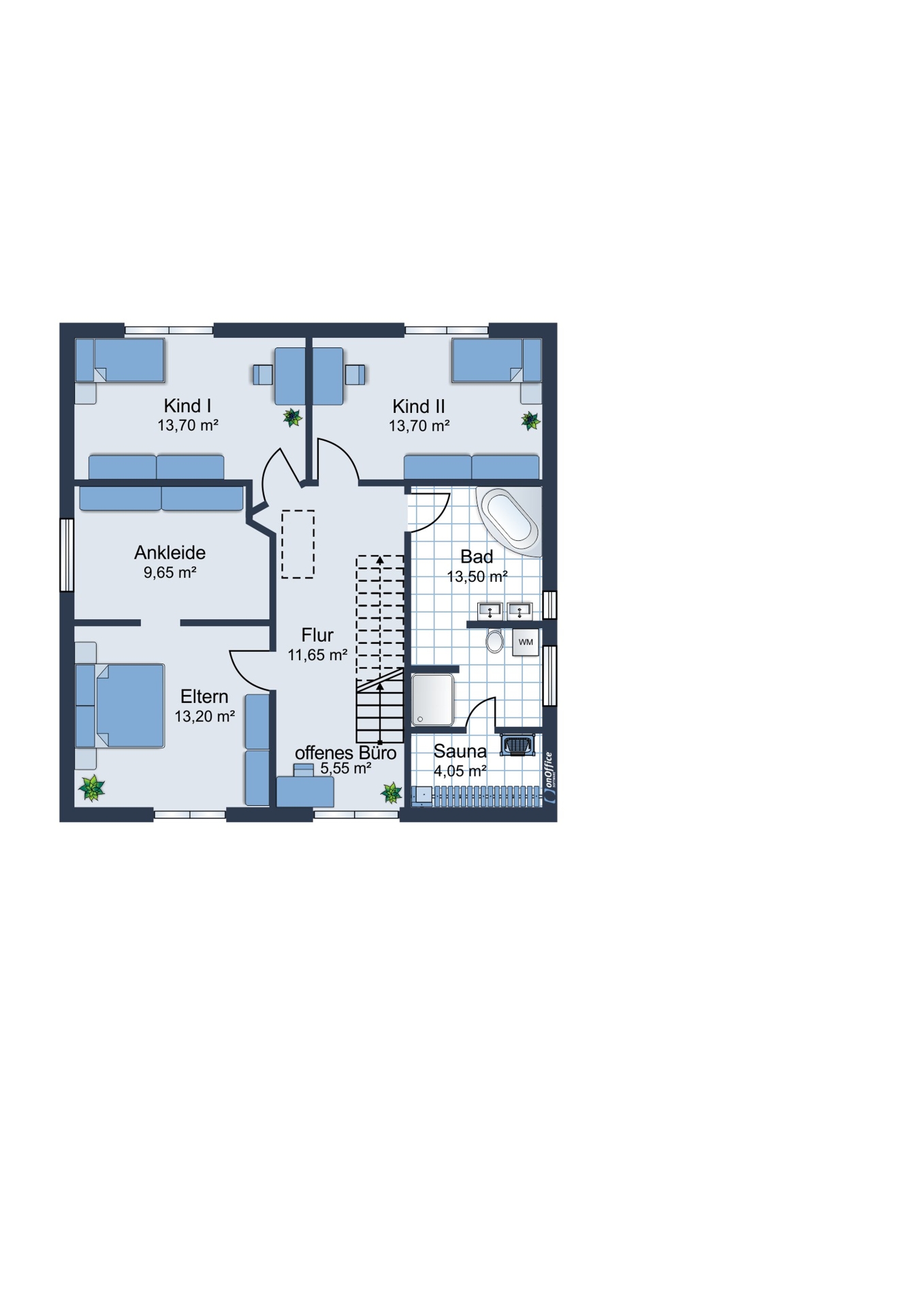 Stilvolle Stadtvilla in Bersenbrück – modernes Einfamilienhaus mit Wohnkomfort – Bersenbrück – Vorschaubild 25