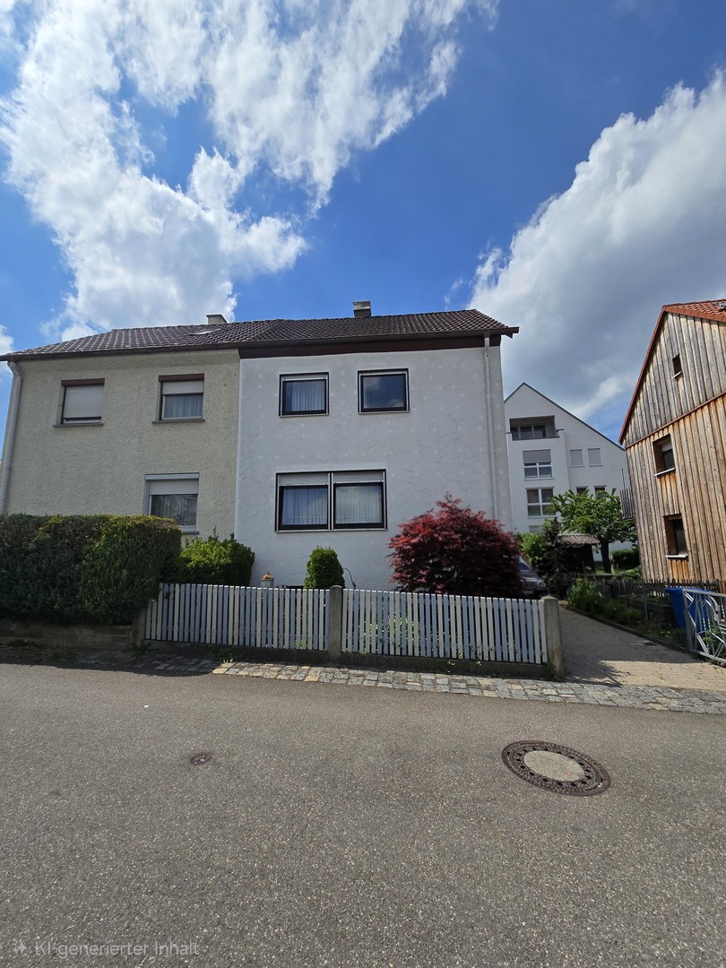 Doppelhaushälfte mit Potential mitten auf dem Ulmer Kuhberg provisionsfrei – Ulm – Bild 1 von 27