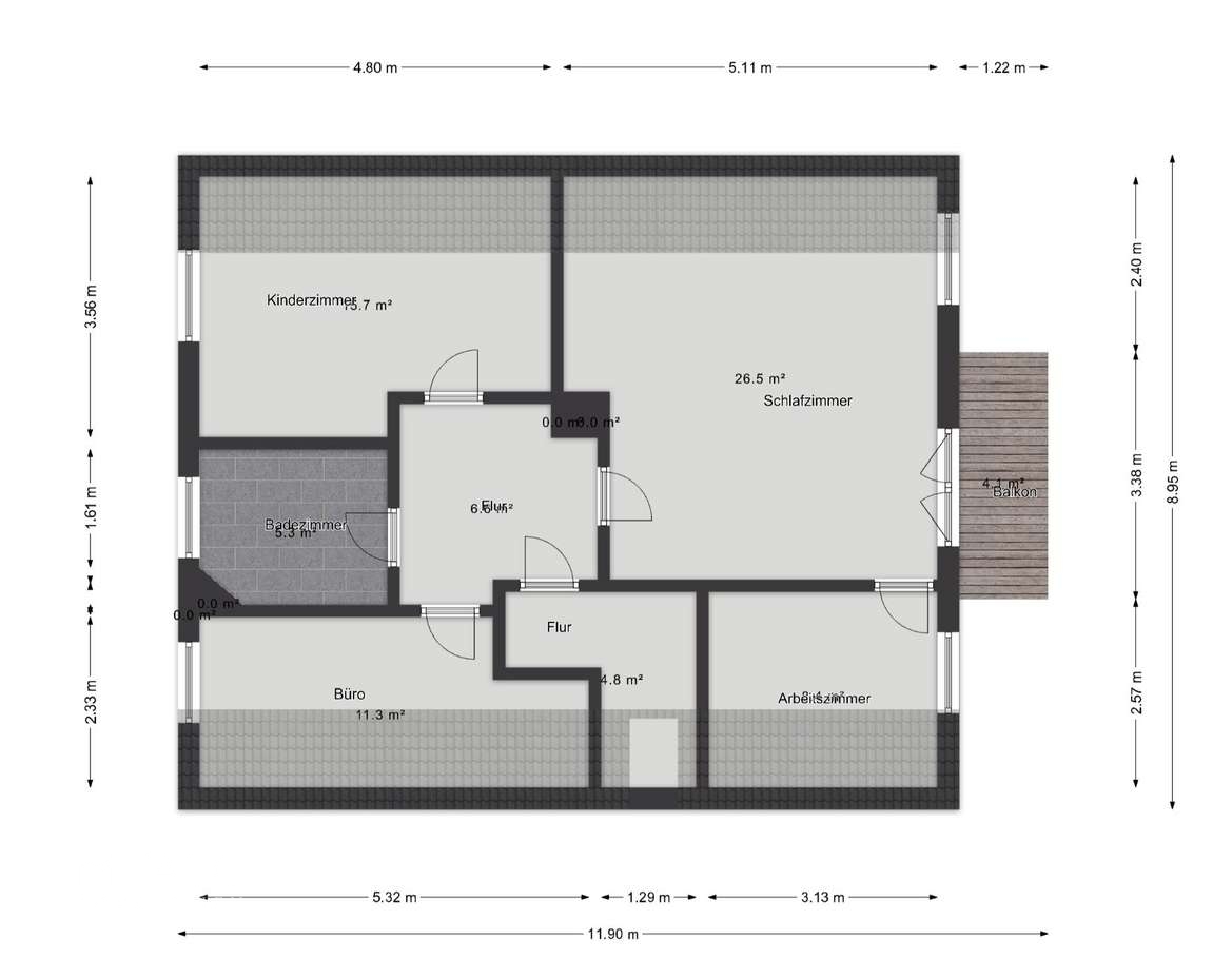 Großes Haus mit Einliegerwohnung – Sondershausen – Vorschaubild 27
