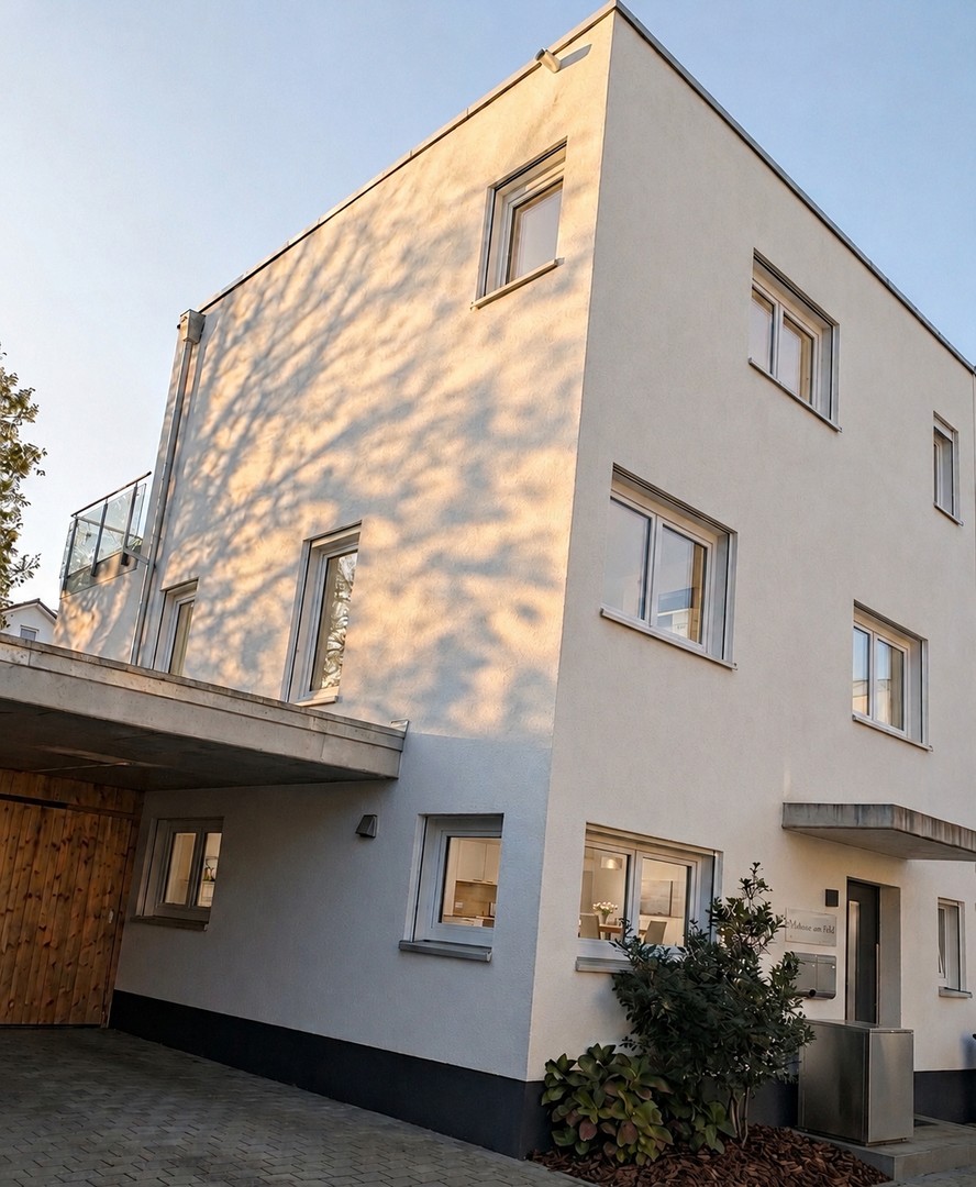 Neuwertige, energieeffiziente Doppelhaushälfte mit Dachterrasse nahe Basel | provisionsfrei – Steinen – Bild 1 von 28