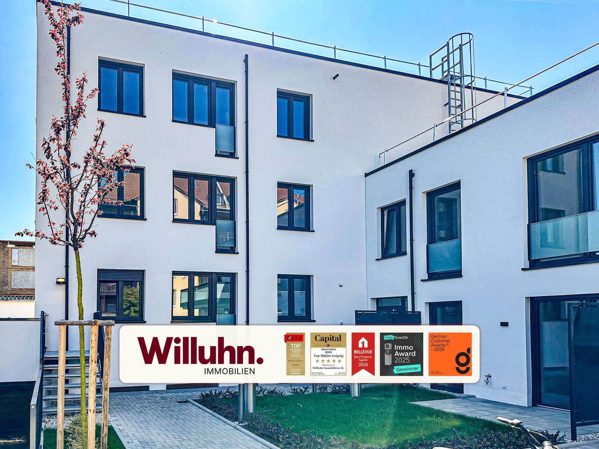 Neubauwohnung kurz vor Fertigstellung | Balkon | Ausstattung individuell wählbar | A+ – Leipzig – Bild 1 von 18