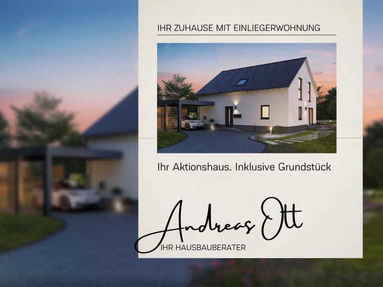 ? Familie trifft Freiraum - EFH mit Einliegerwohnung perfekt geplant. – Zechin – Bild 1 von 14