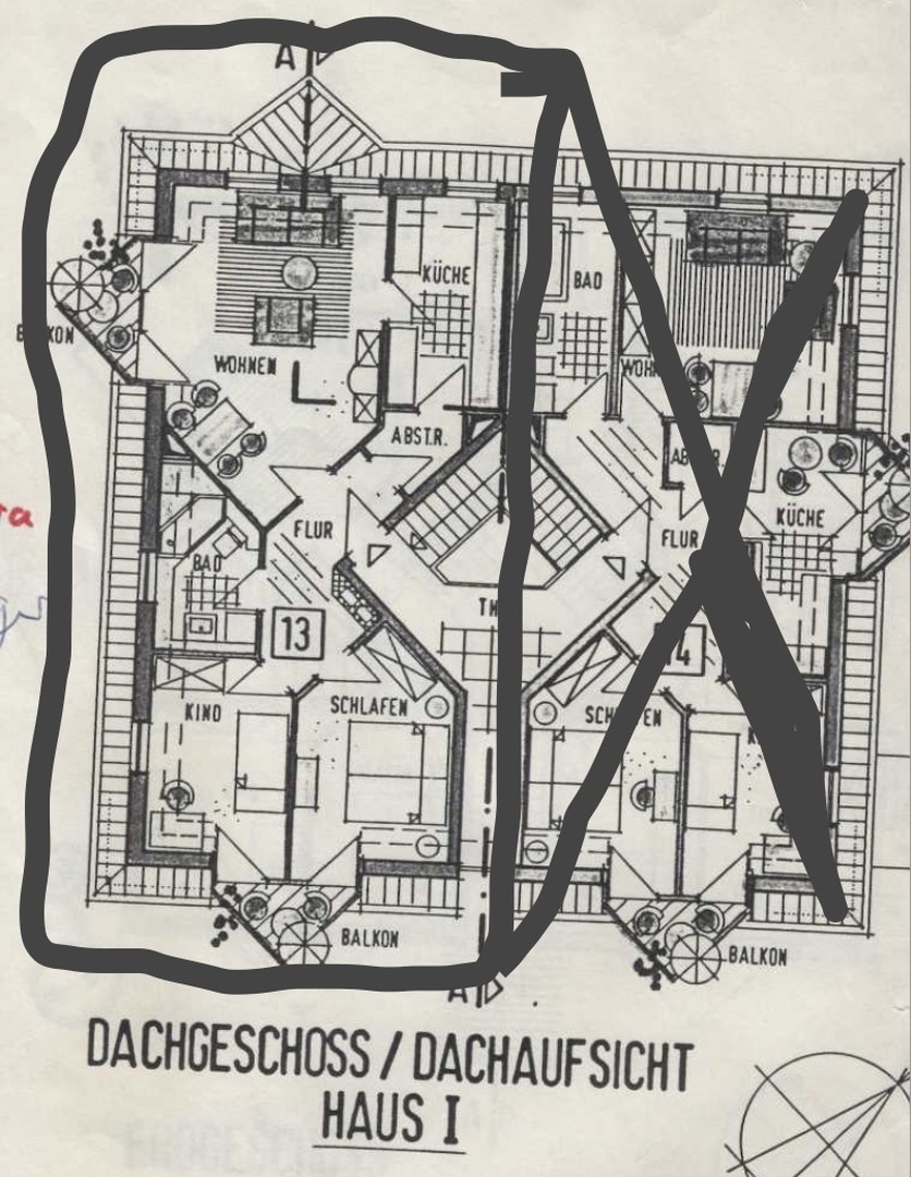 Ruhige 3 Zi Dachgeschosswohnung in gepflegter, grüner Anlage – Berlin – Vorschaubild 9