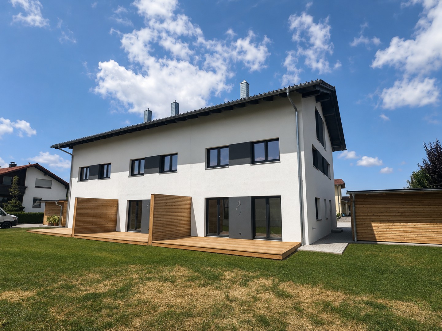 Neubau-Reiheneckhaus in Top-Lage – KfW40 & provisionsfrei – Wallersdorf – Vorschaubild 2