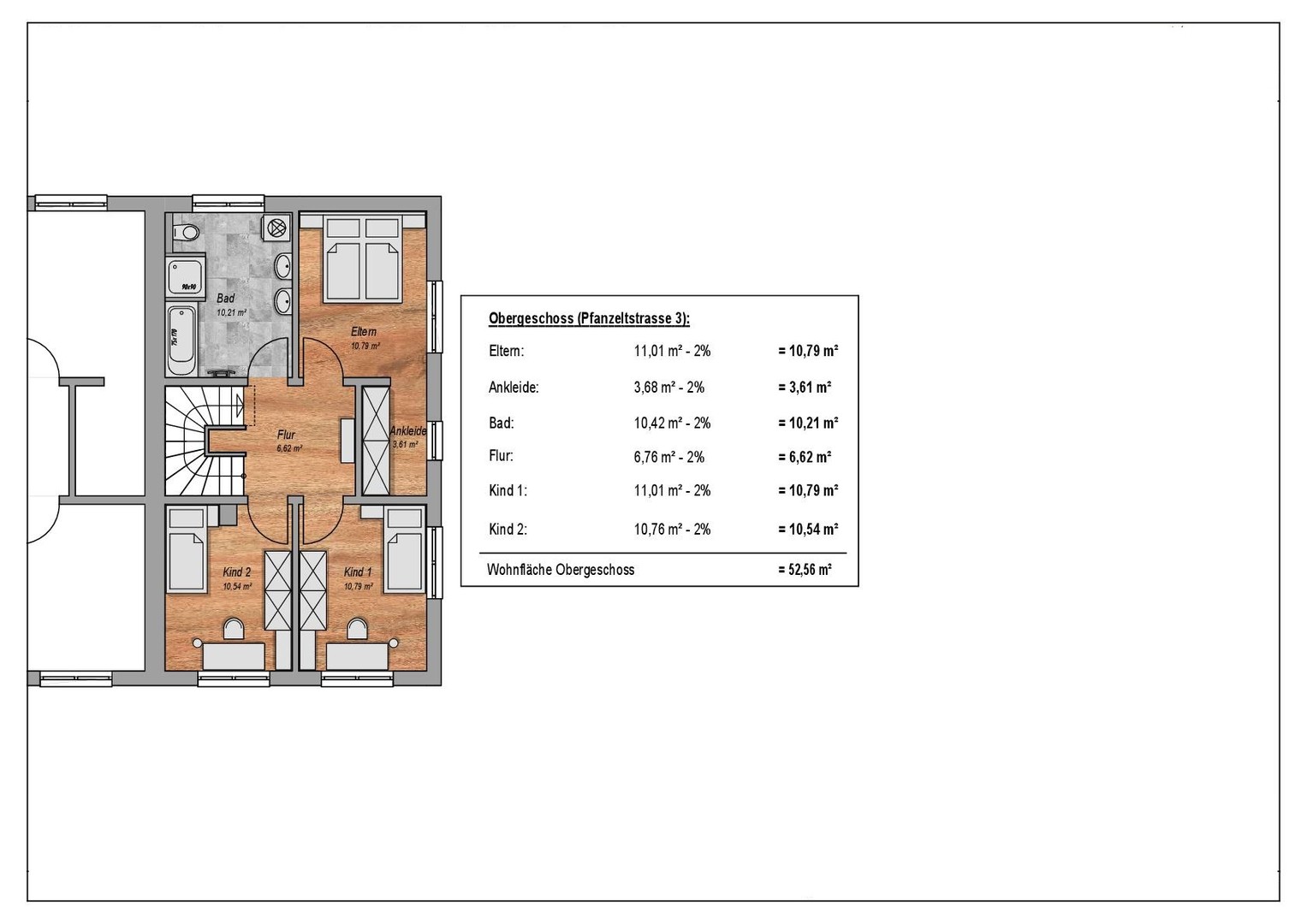 Neubau-Reiheneckhaus in Top-Lage – KfW40 & provisionsfrei – Wallersdorf – Vorschaubild 11