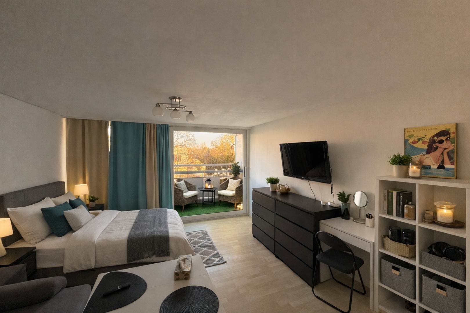 1-Zimmer-Wohnung mit Balkon & Pool in München – attraktive Kapitalanlage – München – Bild 1 von 8