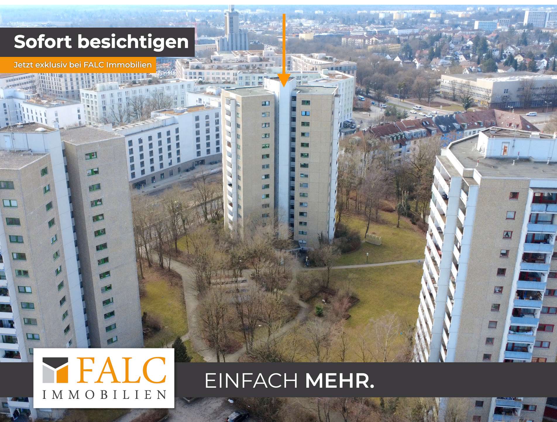 Kompaktes Apartment mit Balkon und Tiefgaragenstellplatz in München-Sendling – München – Bild 1 von 13