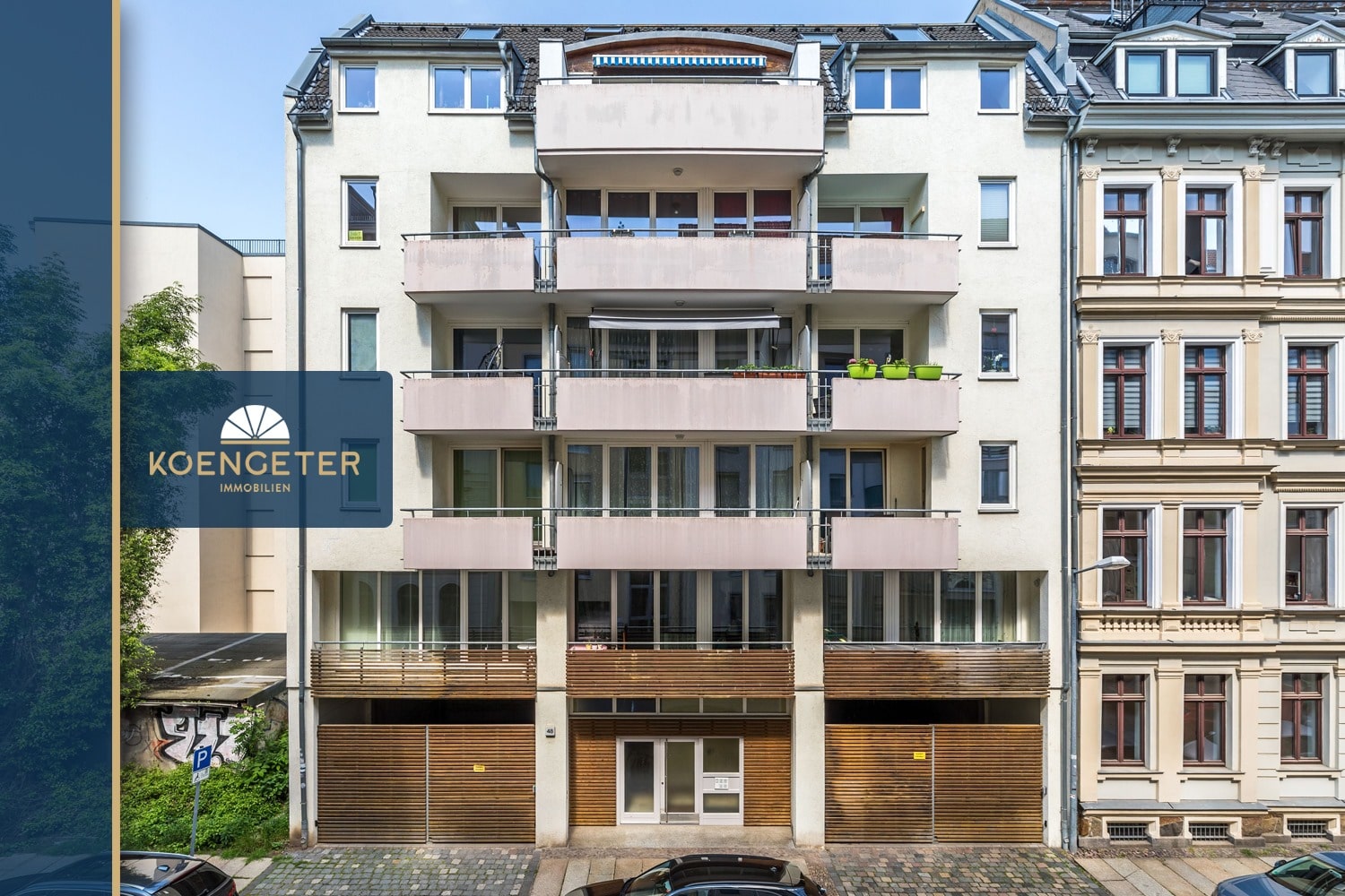 NEU: Urbanes Wohnen im Herzen von Leipzig – Stilvolle Wohnung im Zentrum-West!