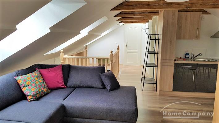 21634 HomeCompany Dresden Möbliert/Furnished Große 3-Zimmer Dachwohnung in Dresden-Dobritz max. 5 Personen – Dresden – Vorschaubild 3