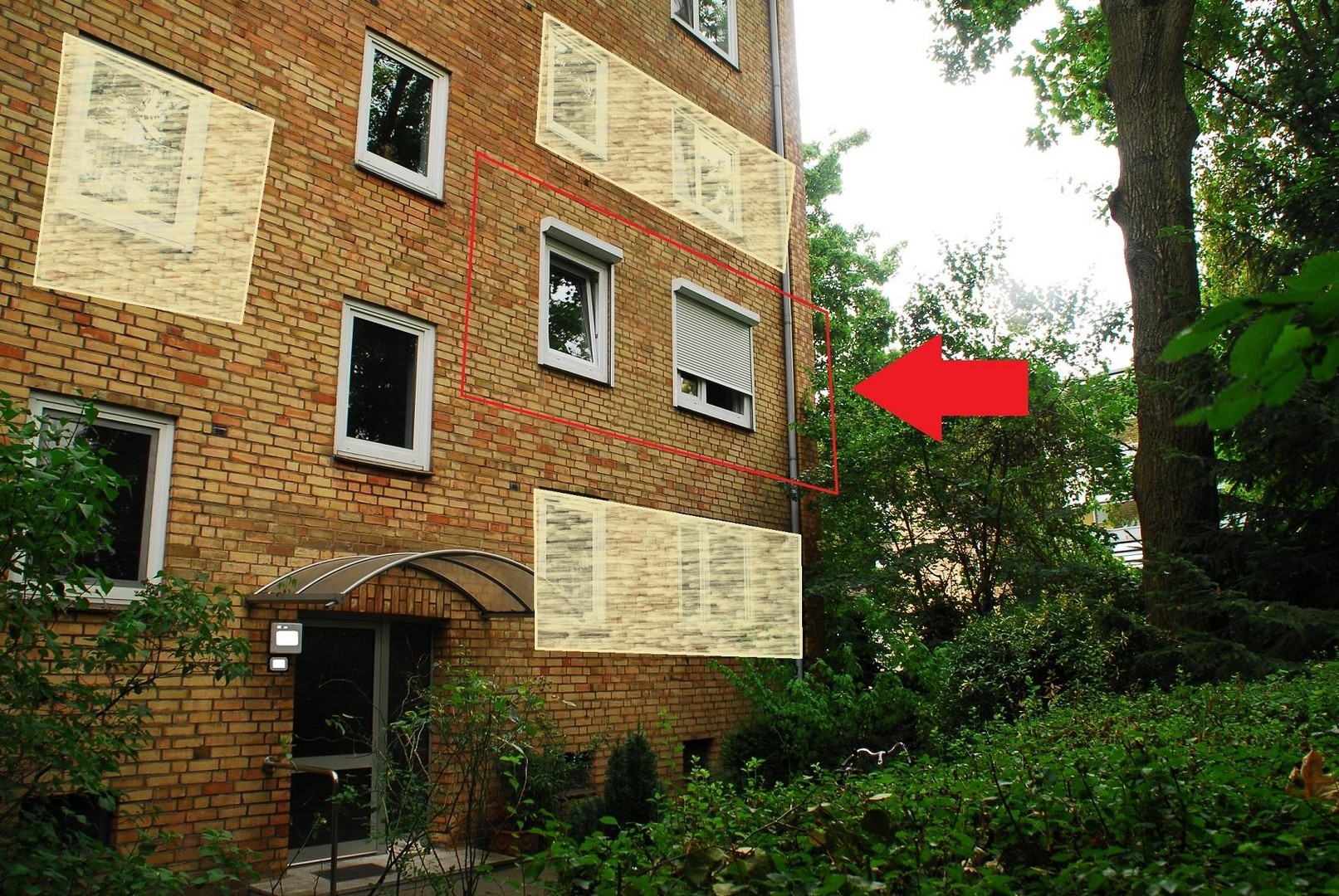 Sehr ruhig auf der Uhlenhorst: Preiswerte 3-Zimmer-ETW (ca. 64 m²) in 22085 Hamburg – Hamburg – Vorschaubild 3
