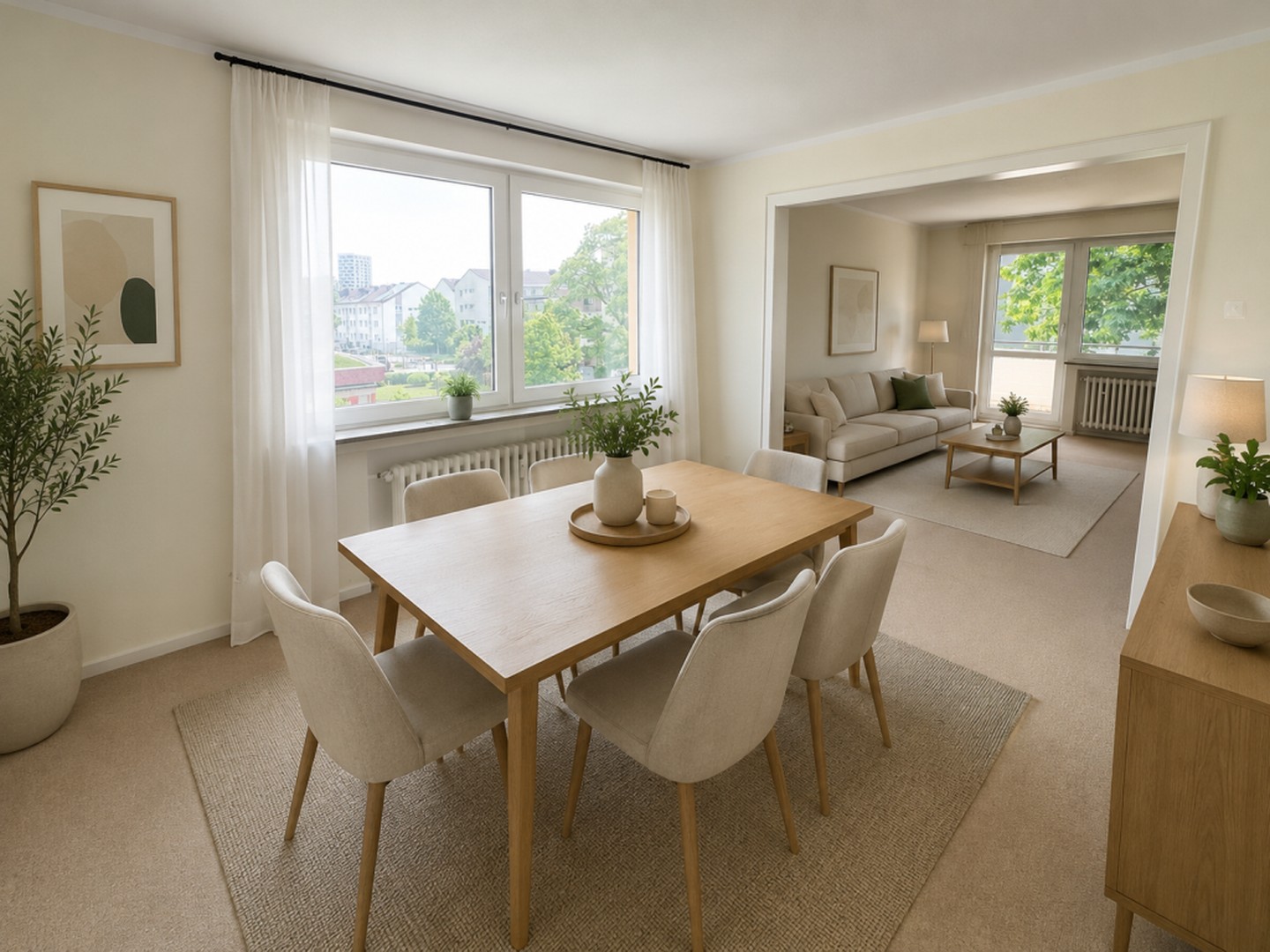 ** PROVISIONSFREI ! ** 4- Raum- ETW in D- Lörick, Niederdonker Str. 39 mit Balkon, ab sofort frei ! – Düsseldorf – Vorschaubild 20