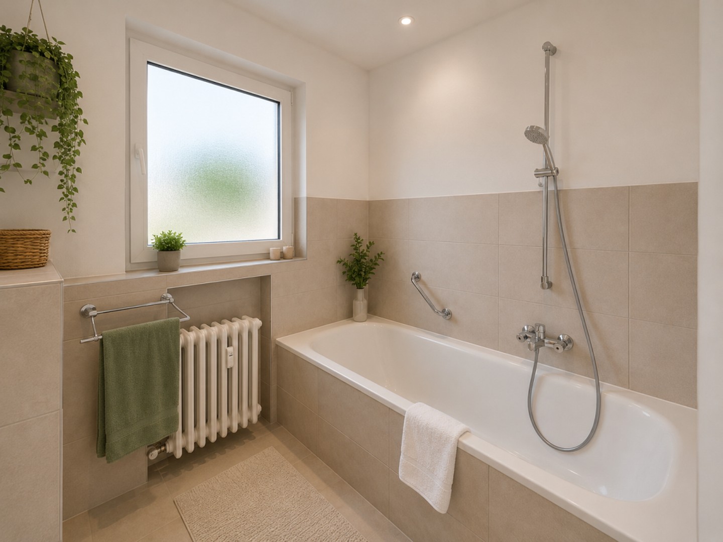 ** PROVISIONSFREI ! ** 4- Raum- ETW in D- Lörick, Niederdonker Str. 39 mit Balkon, ab sofort frei ! – Düsseldorf – Vorschaubild 35