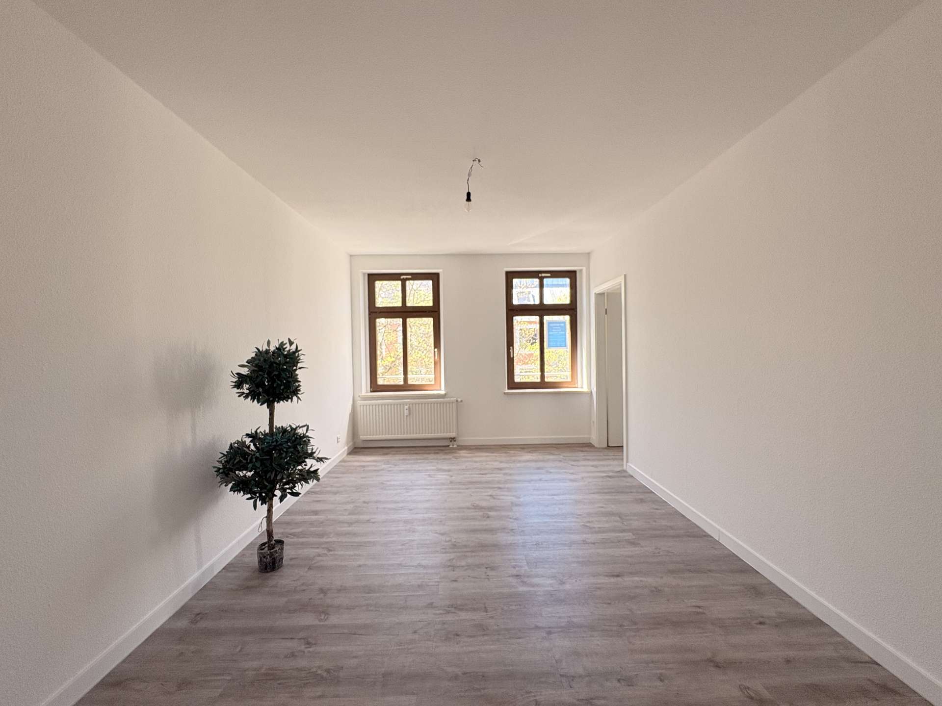3 Raumwohnung mit neuem Boden in Hilbersdorf!