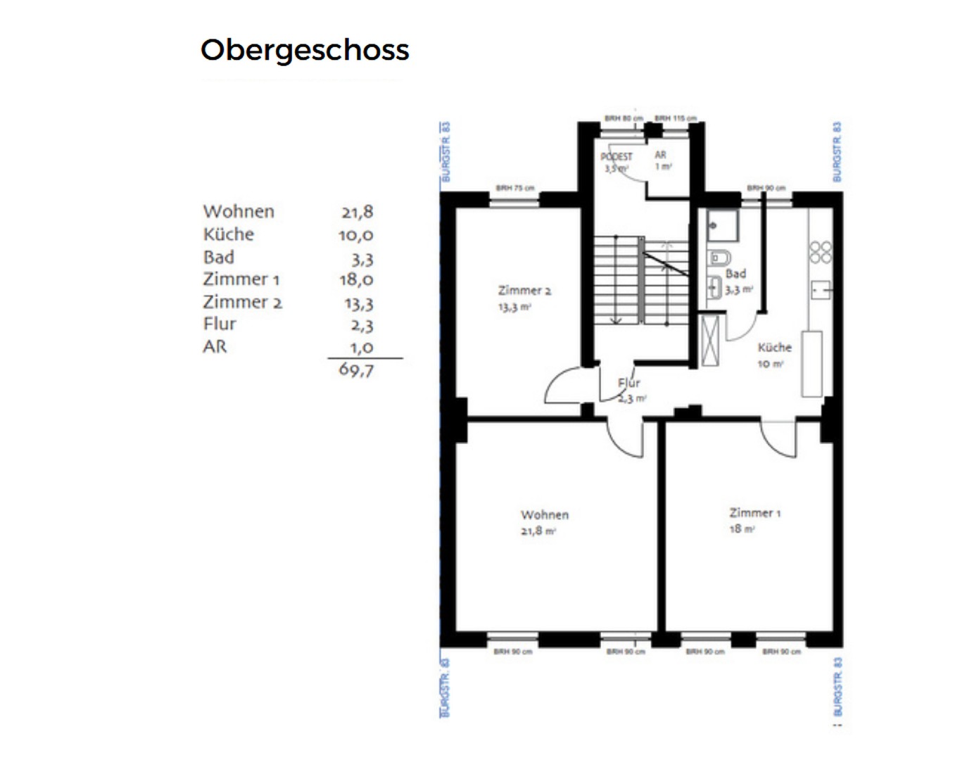 Helle 3-Zimmer Wohnung in Solingen Mitte – Solingen – Vorschaubild 16